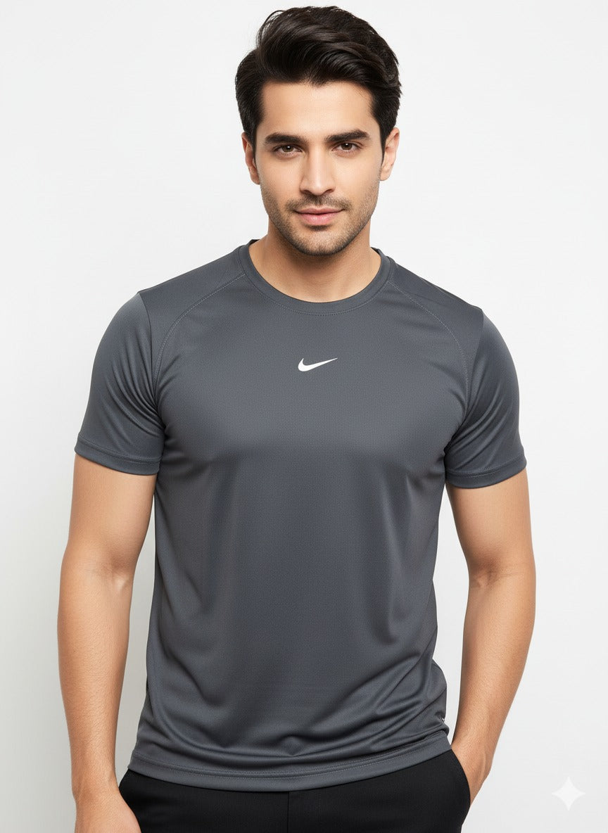 Grey Performance Sports T-Shirt