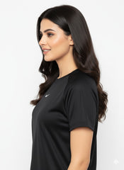 Black Swoosh Performance T-Shirt