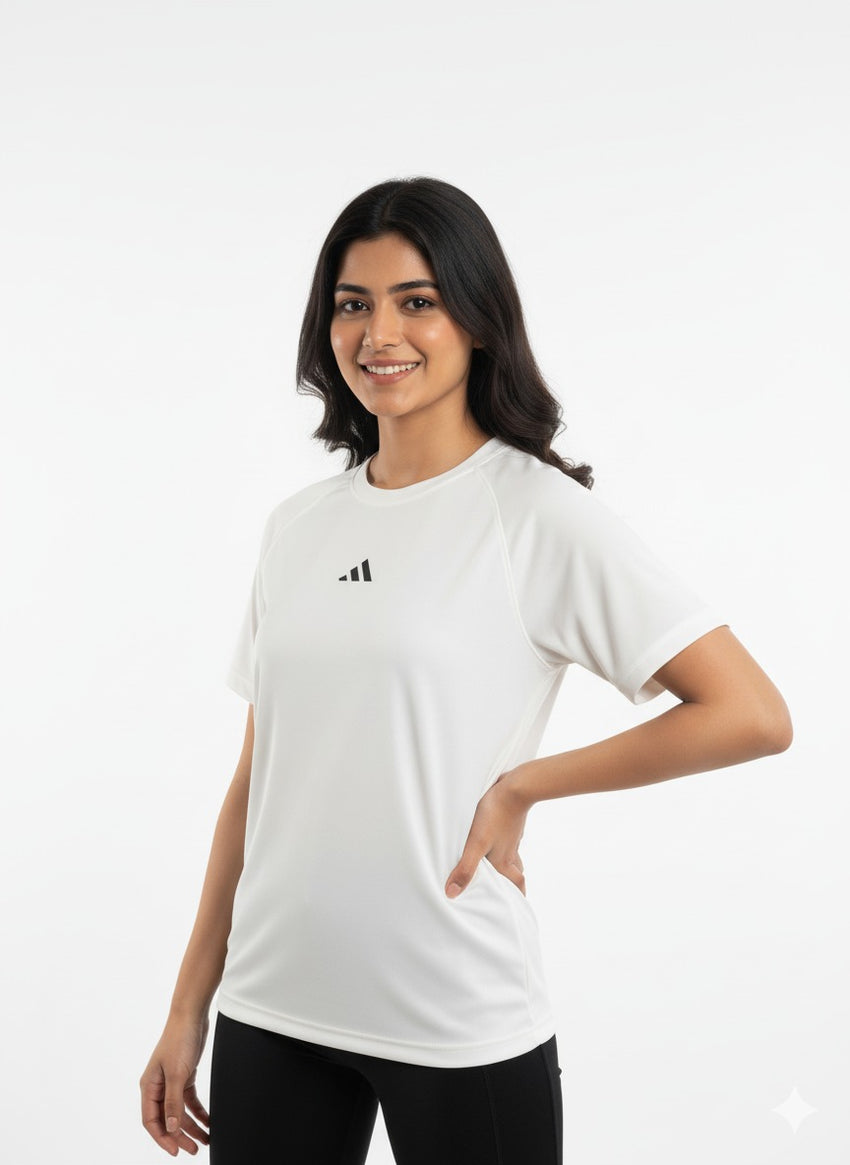 White Performance T-Shirt